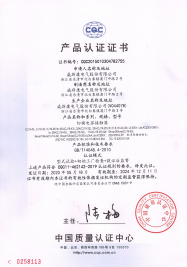 CJ19-25-32-43切换电容器接触器产品认证证书